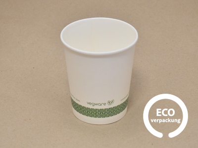 Bio Papierschale für Suppe kompostierbar 700 ml (24 oz), Deckel erhältlich