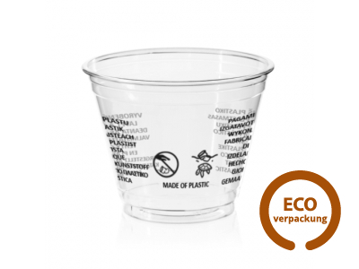 Becher EKO rPET 200 ml, Ø 95mm 