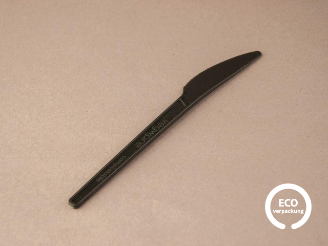 Messer CPLA schwarz 16,5 cm 
