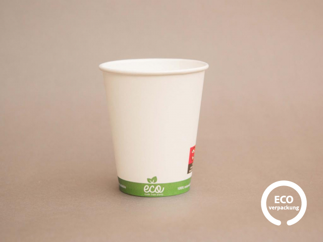 Bio Papierbecher ECO CUPS weiss 150 ml (6 oz)