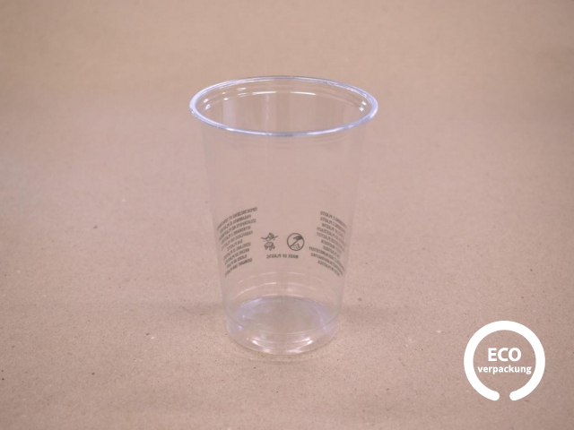 Becher EKO rPET 400ml, Ø 95mm