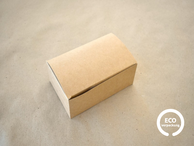 Braune Papierschachtel 16 x 10 x 6 cm