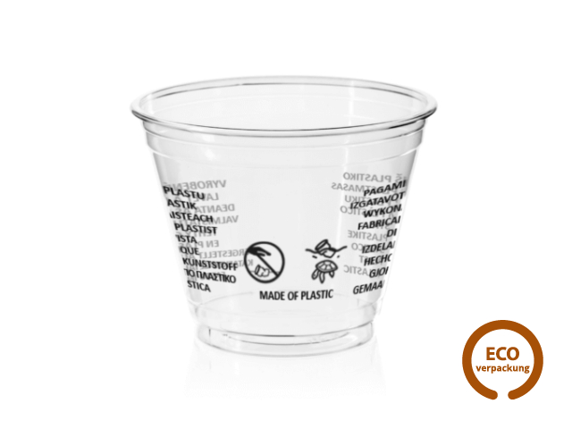 Becher EKO rPET 200 ml, Ø 95mm 